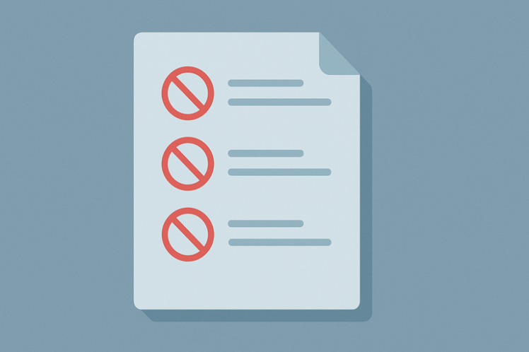 عبارتهای ممنوعه در گزارش حسابرسی داخلی